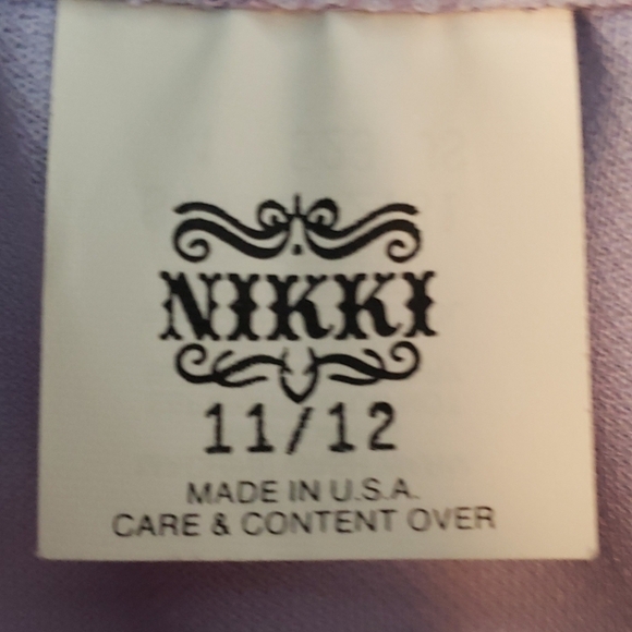 Vintage Nikki 2 Piece Dress Suit 11/12 NWT Deadstock USA - Picture 7 of 16